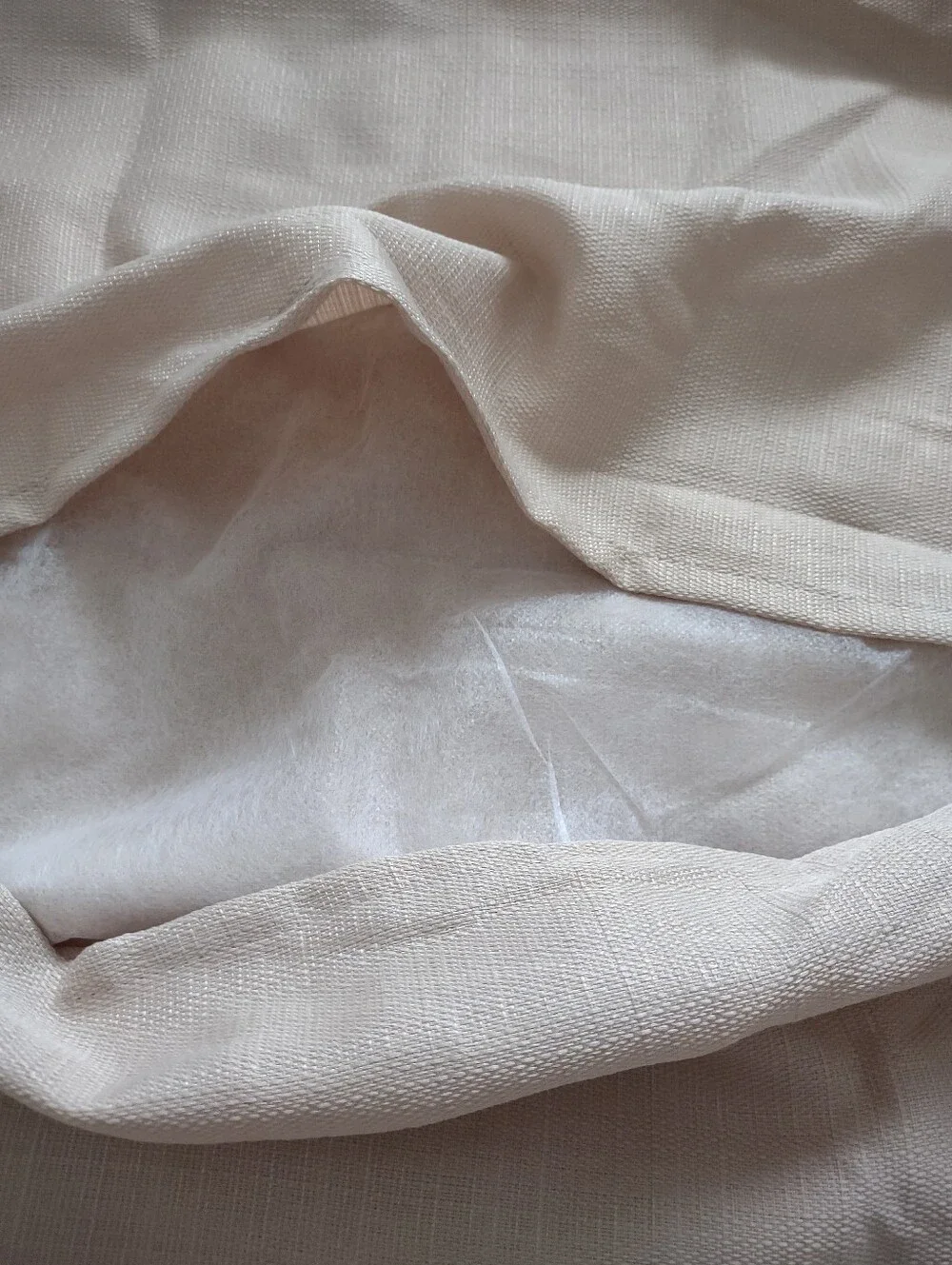 Embroidered Beige Pillow Cases Textured